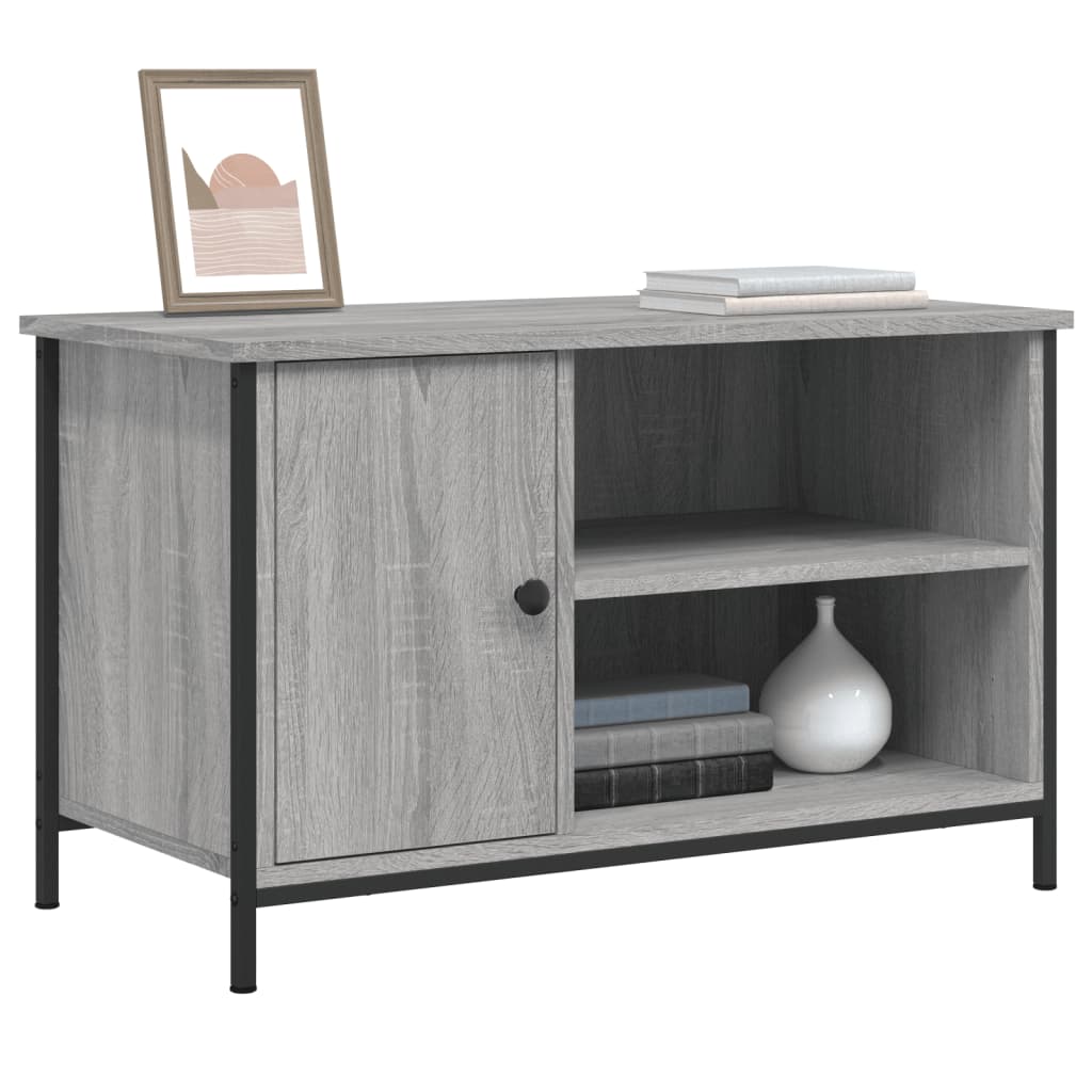 TV Cabinet Grey Sonoma 80x40x50 cm Engineered Wood