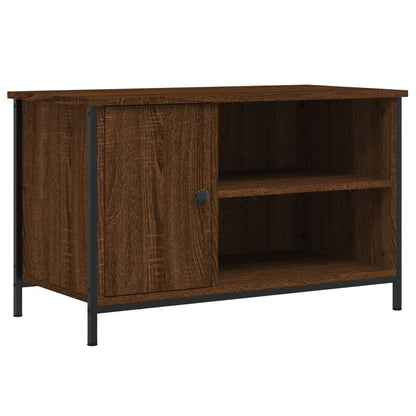 TV Cabinet Brown Oak 80x40x50 cm Engineered Wood