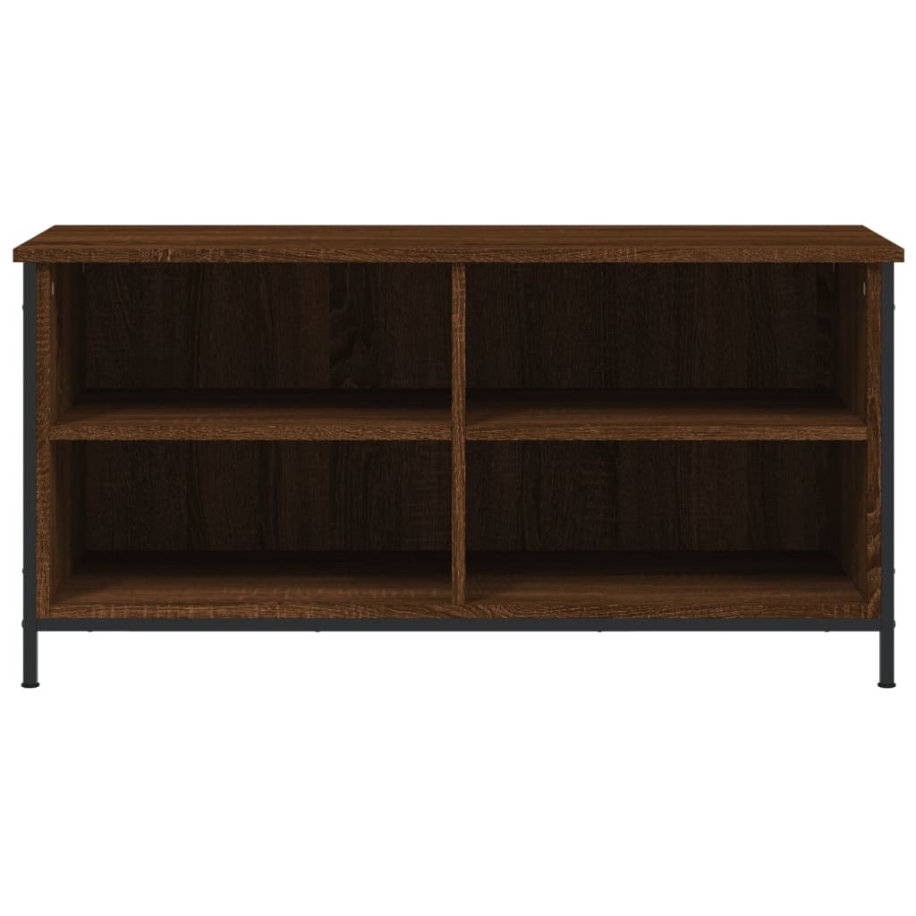 TV Cabinet Brown Oak 100x40x50 cm Engineered Wood