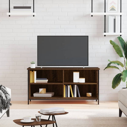 TV Cabinet Brown Oak 100x40x50 cm Engineered Wood