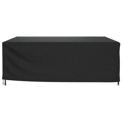 Garden Furniture Cover Black 260x260x90 cm Waterproof 420D