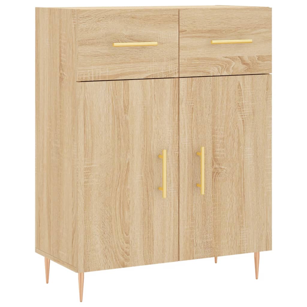 Sideboard Sonoma Oak 69.5x34x90 cm Engineered Wood