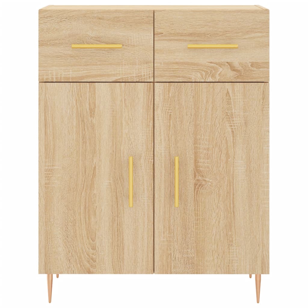 Sideboard Sonoma Oak 69.5x34x90 cm Engineered Wood