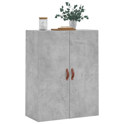 Wall Mounted Cabinet Concrete Grey 69.5x34x90 cm