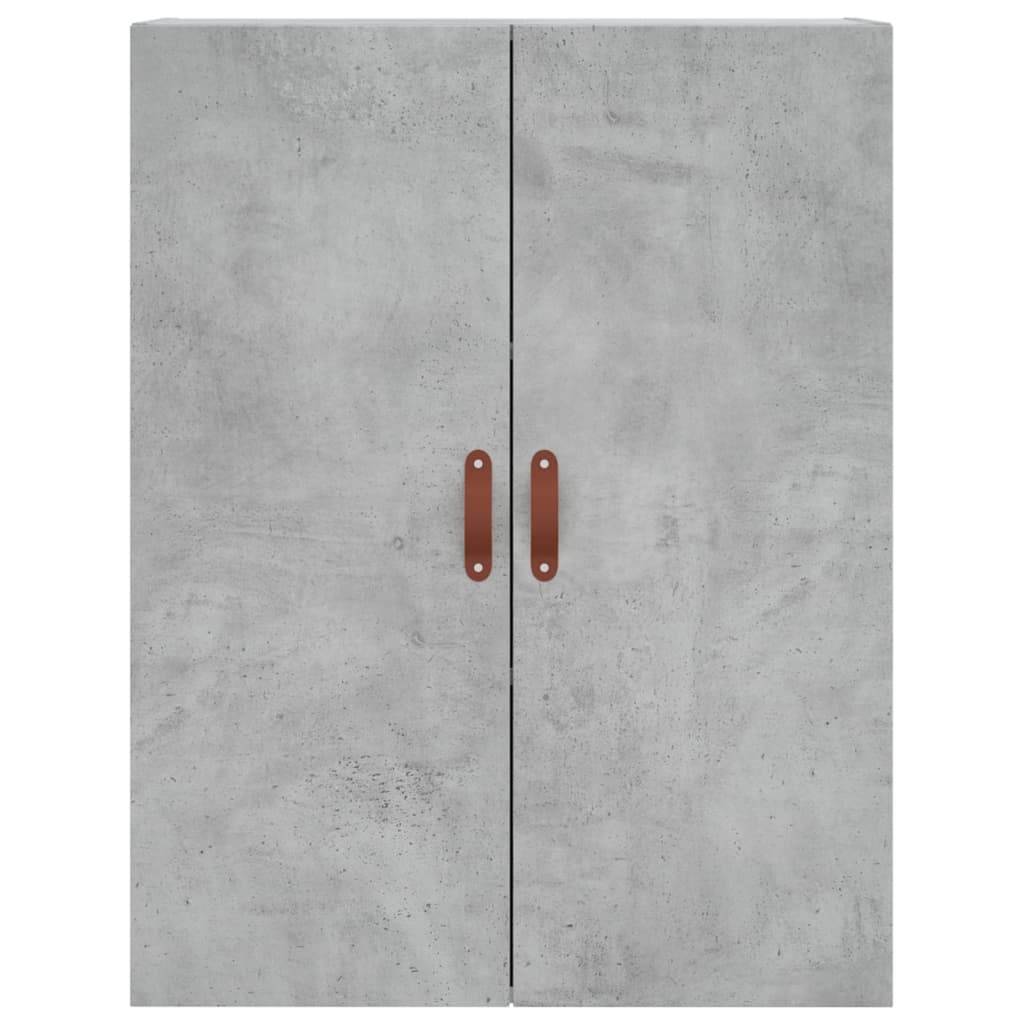 Wall Mounted Cabinet Concrete Grey 69.5x34x90 cm