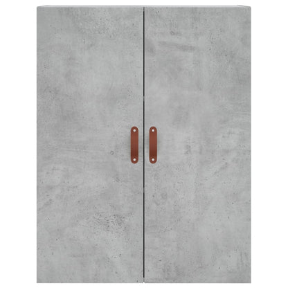 Wall Mounted Cabinet Concrete Grey 69.5x34x90 cm