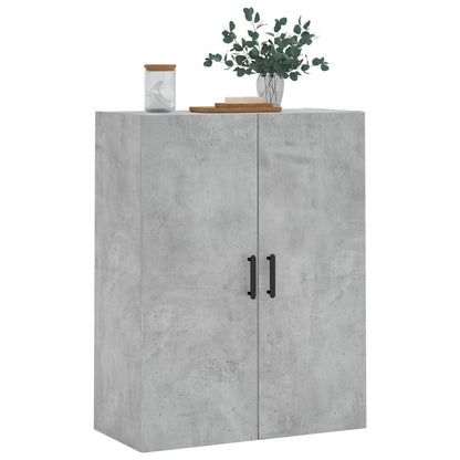 Wall Mounted Cabinet Concrete Grey 69.5x34x90 cm