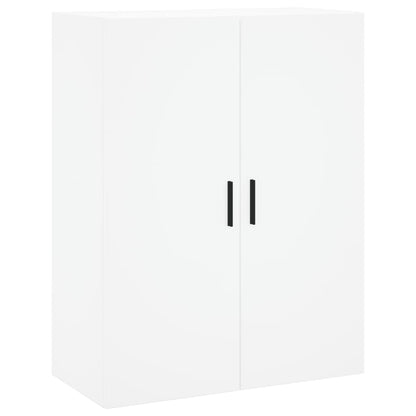 Wall Mounted Cabinet White 69.5x34x90 cm