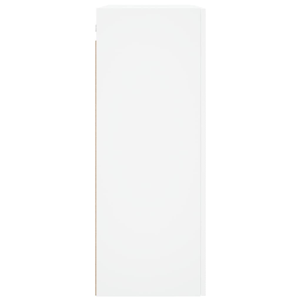 Wall Mounted Cabinet White 69.5x34x90 cm