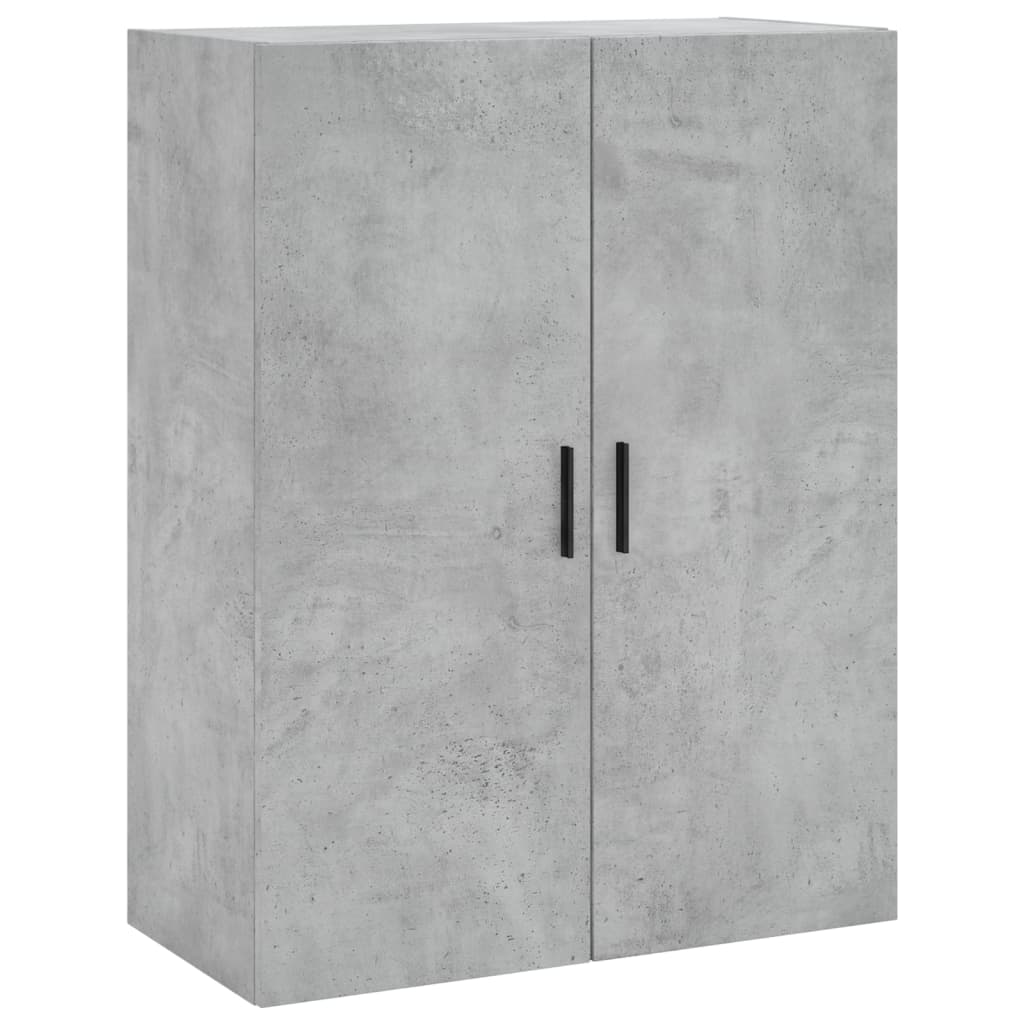 Wall Mounted Cabinet Concrete Grey 69.5x34x90 cm