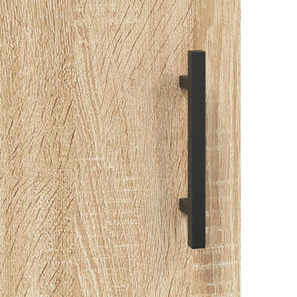 Wall Mounted Cabinet Sonoma Oak 69.5x34x90 cm