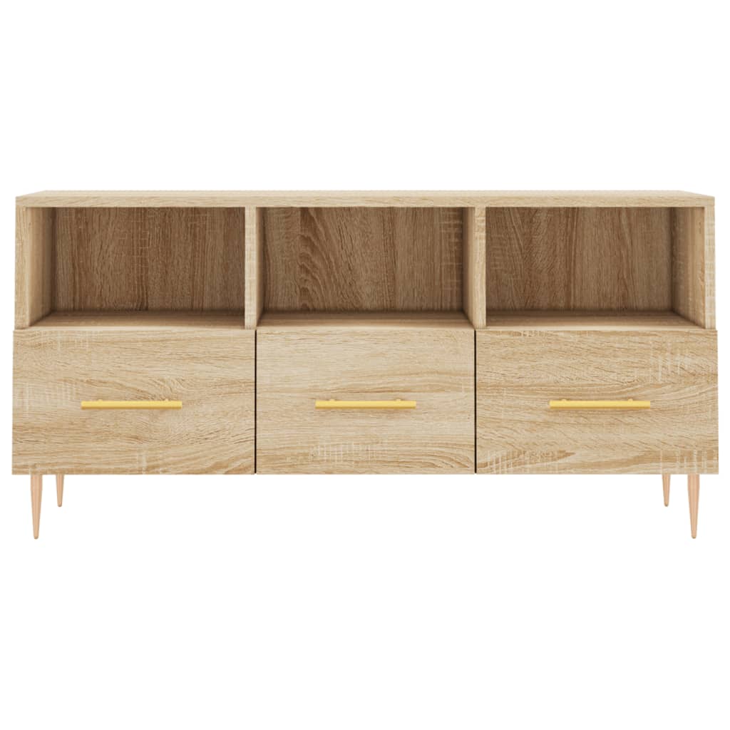 TV Cabinet Sonoma Oak 102x36x50 cm Engineered Wood