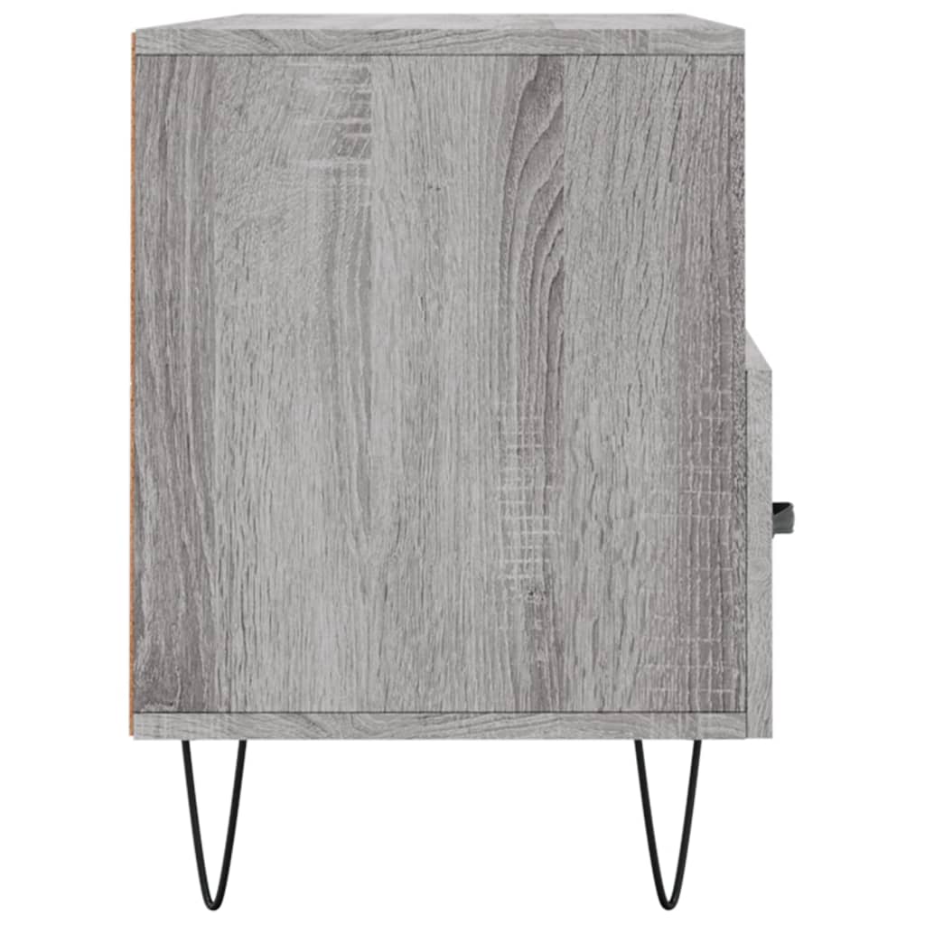 TV Cabinet Grey Sonoma 102x36x50 cm Engineered Wood