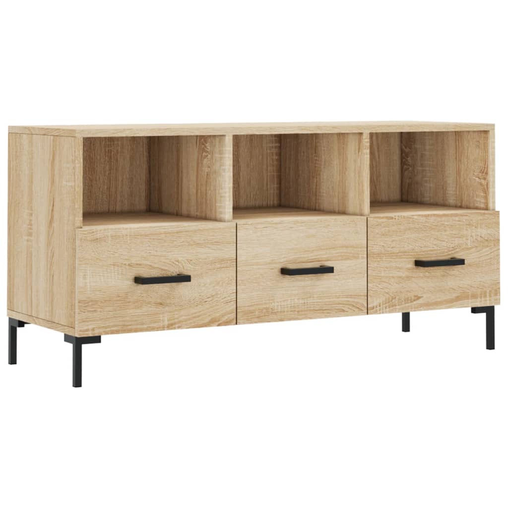 TV Cabinet Sonoma Oak 102x36x50 cm Engineered Wood