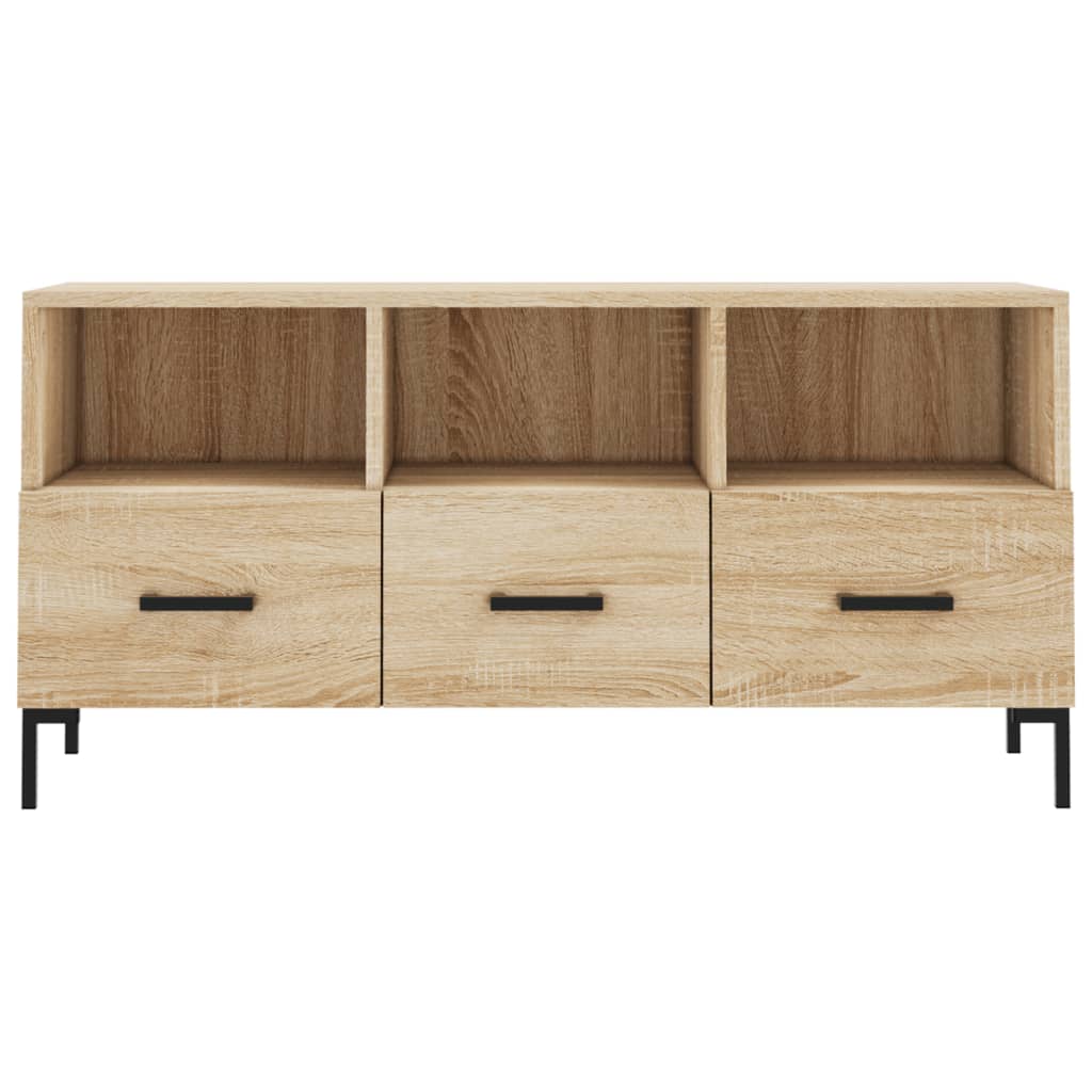 TV Cabinet Sonoma Oak 102x36x50 cm Engineered Wood