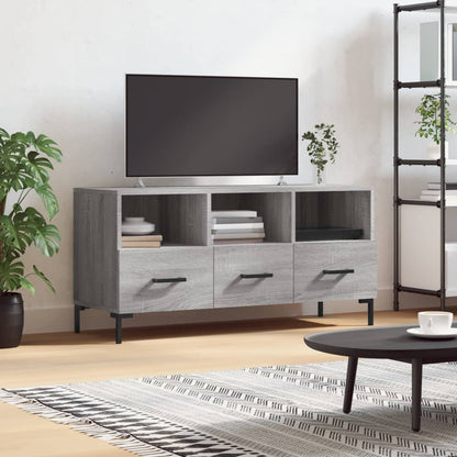 TV Cabinet Grey Sonoma 102x36x50 cm Engineered Wood