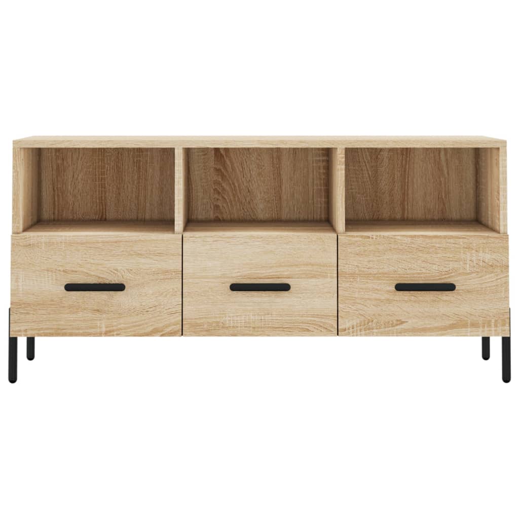 TV Cabinet Sonoma Oak 102x36x50 cm Engineered Wood