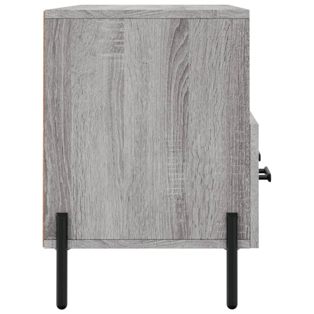 TV Cabinet Grey Sonoma 102x36x50 cm Engineered Wood