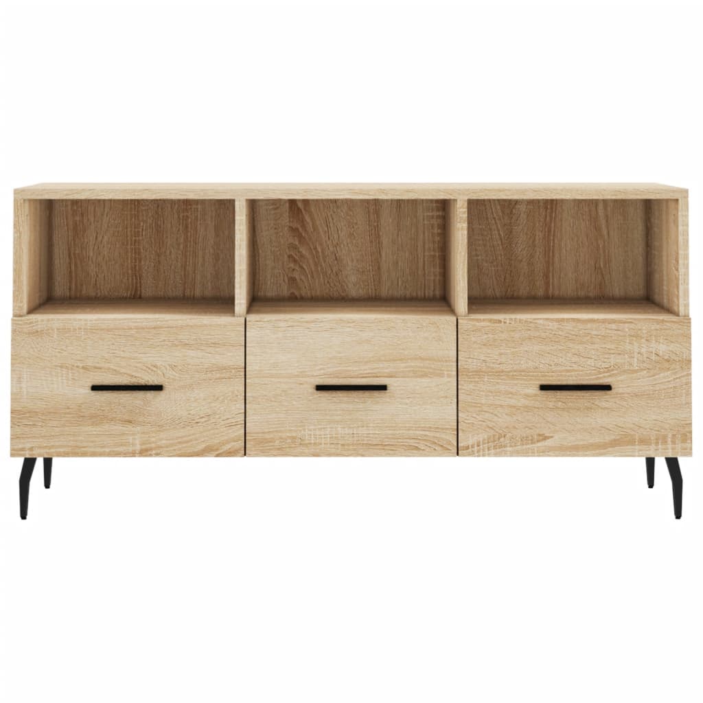 TV Cabinet Sonoma Oak 102x36x50 cm Engineered Wood