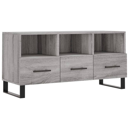 TV Cabinet Grey Sonoma 102x36x50 cm Engineered Wood