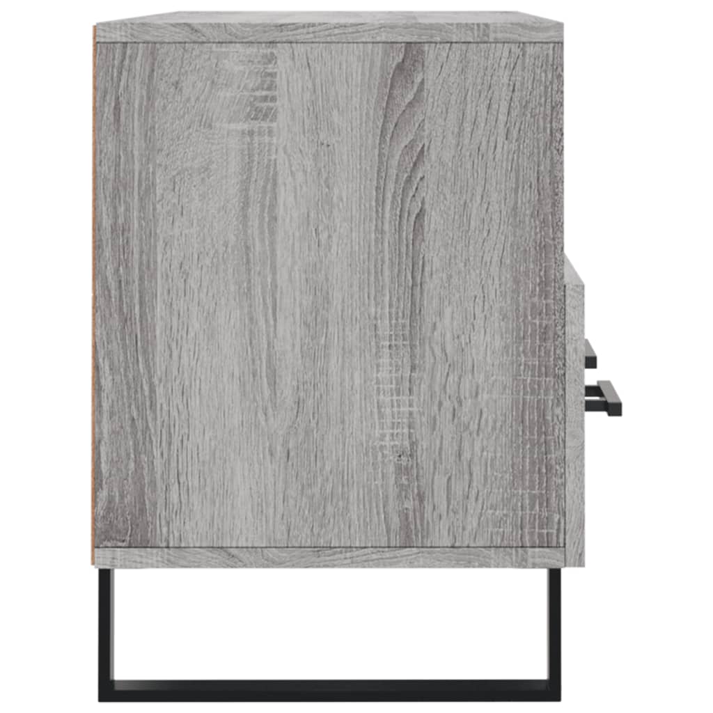 TV Cabinet Grey Sonoma 102x36x50 cm Engineered Wood