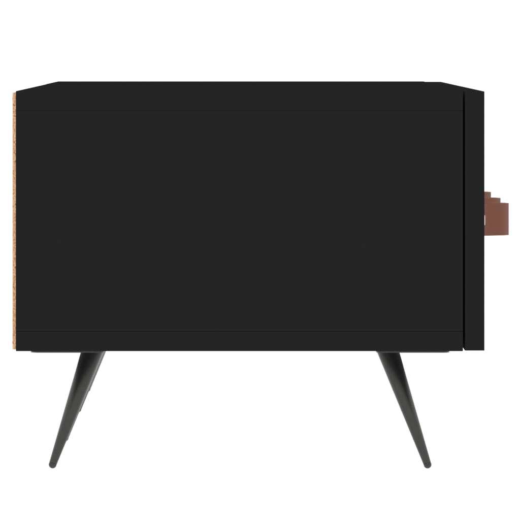 TV Cabinet Black 150x36x30 cm Engineered Wood