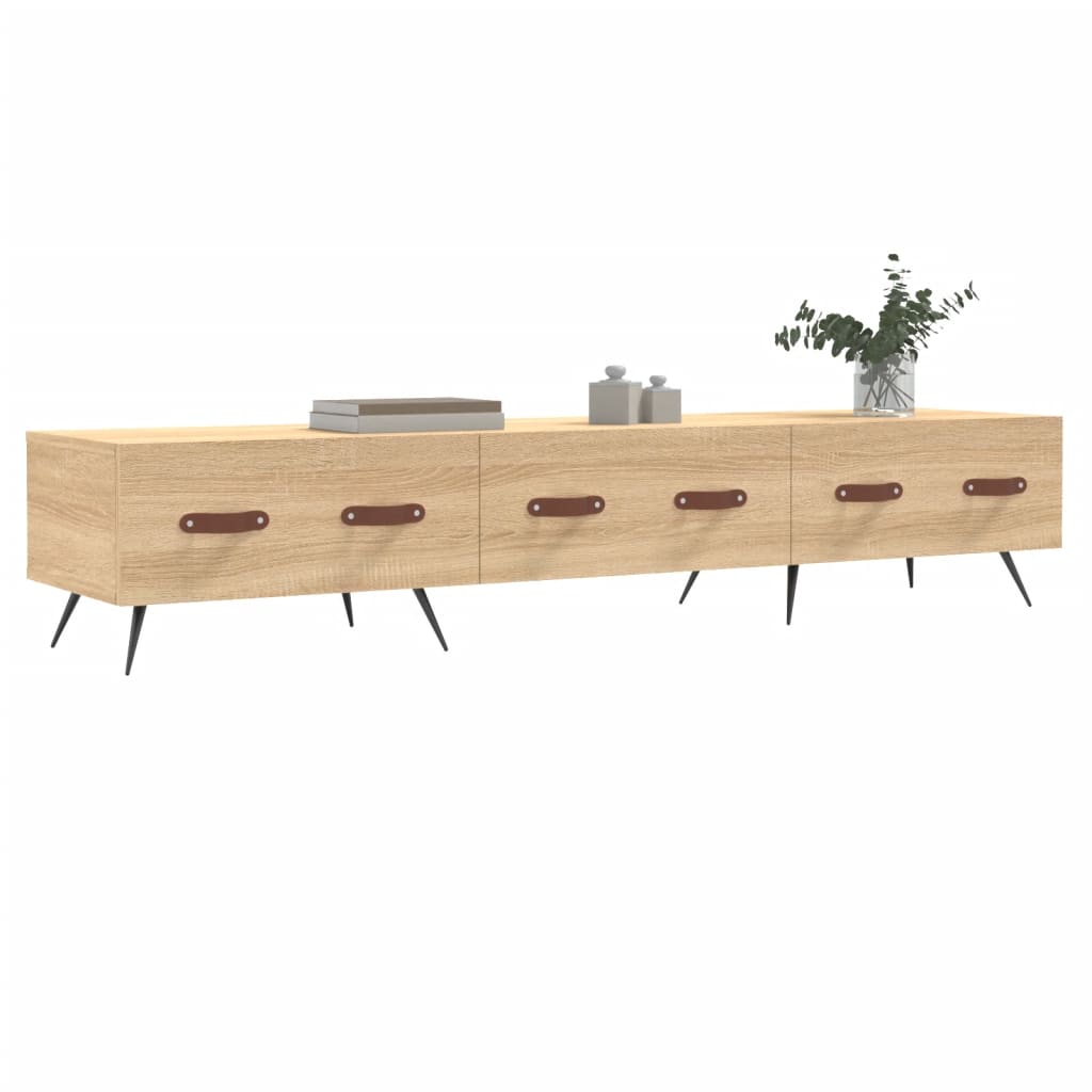 TV Cabinet Sonoma Oak 150x36x30 cm Engineered Wood