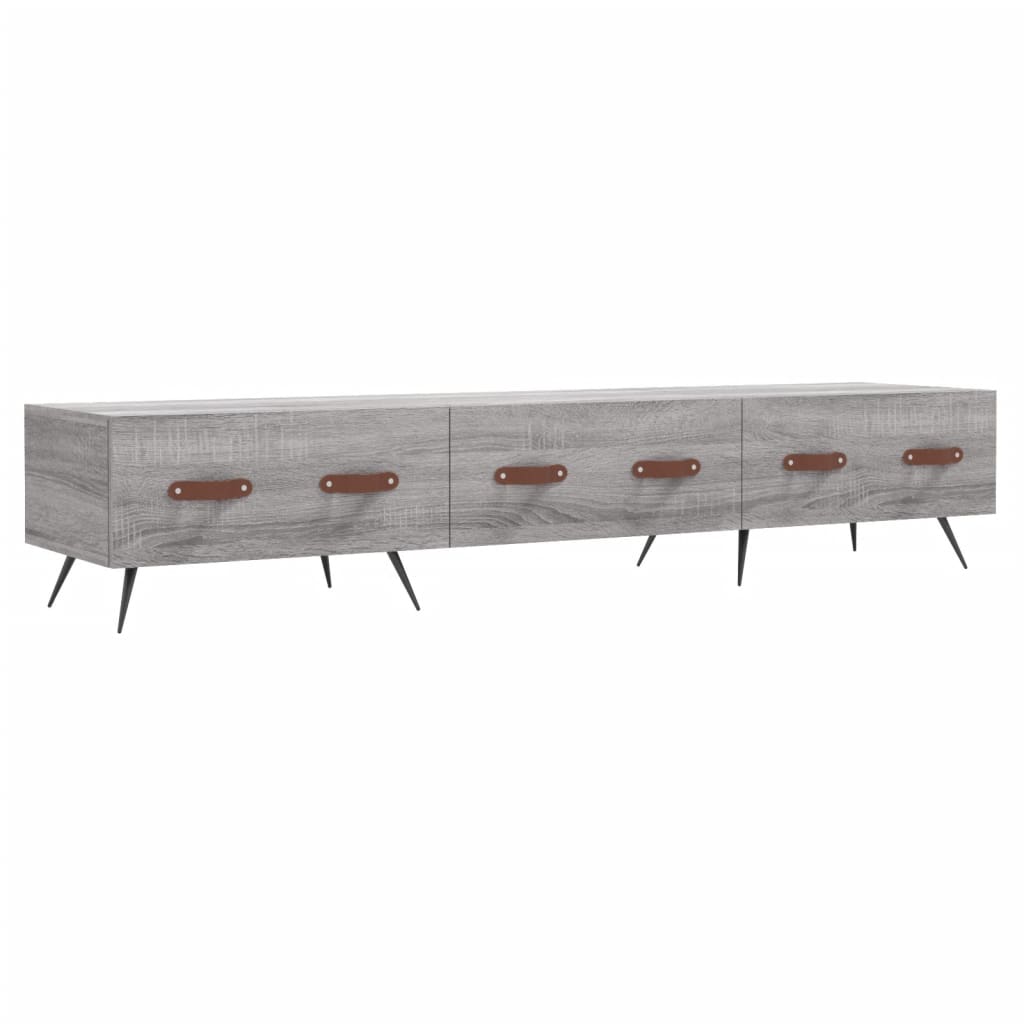 TV Cabinet Grey Sonoma 150x36x30 cm Engineered Wood