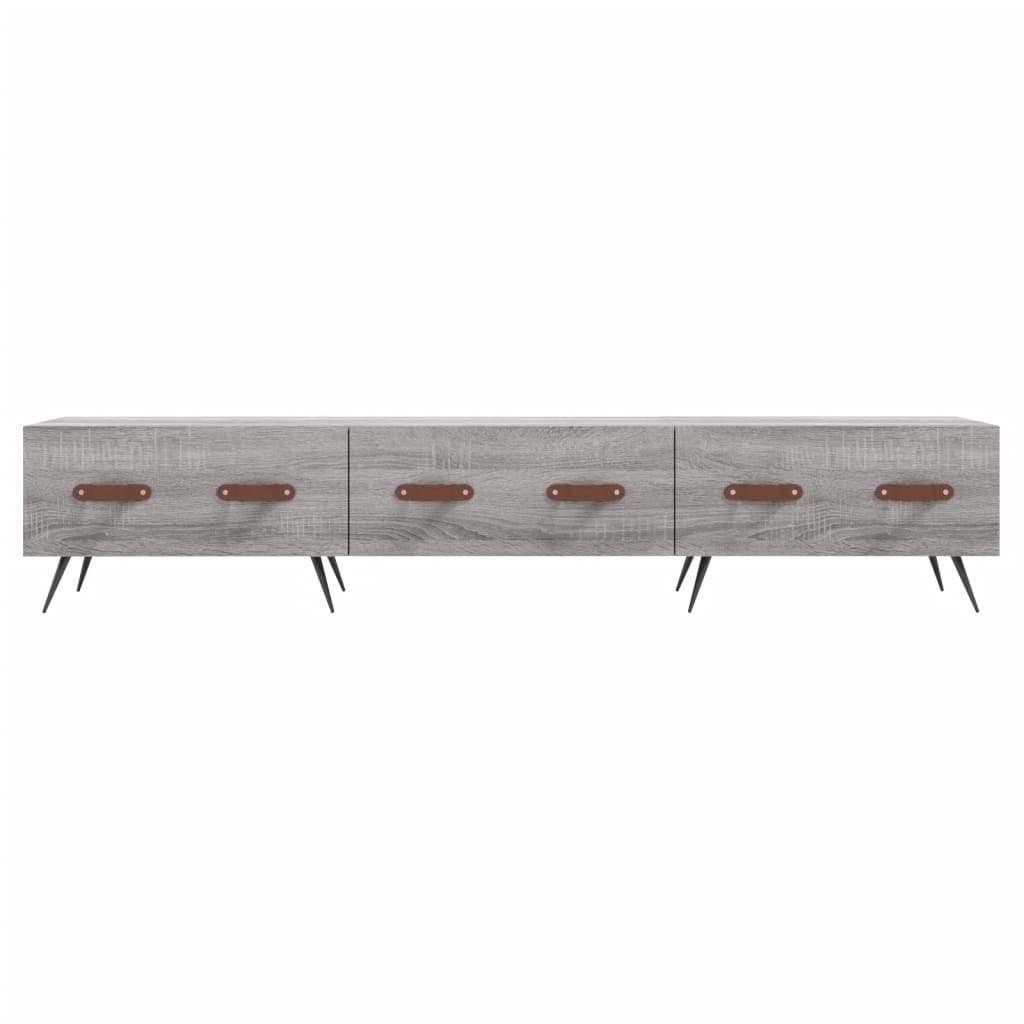 TV Cabinet Grey Sonoma 150x36x30 cm Engineered Wood