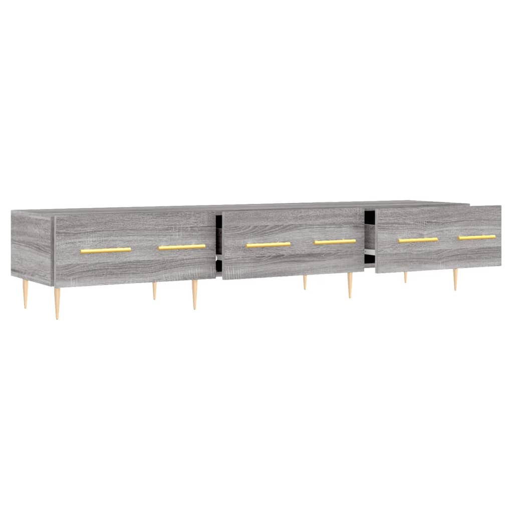 TV Cabinet Grey Sonoma 150x36x30 cm Engineered Wood