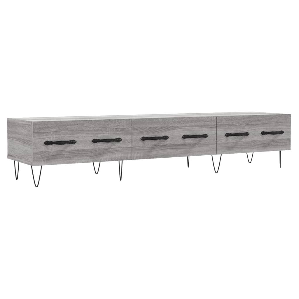 TV Cabinet Grey Sonoma 150x36x30 cm Engineered Wood