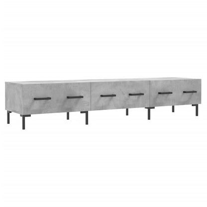 TV Cabinet Concrete Grey 150x36x30 cm Engineered Wood