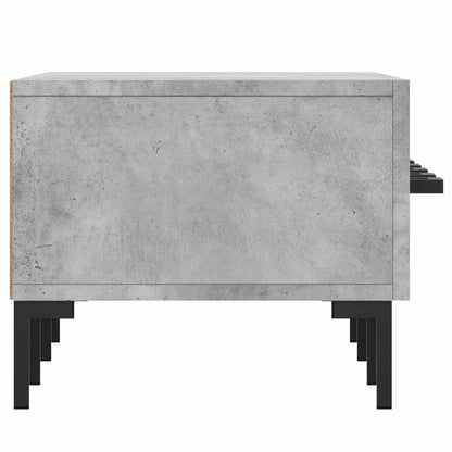 TV Cabinet Concrete Grey 150x36x30 cm Engineered Wood