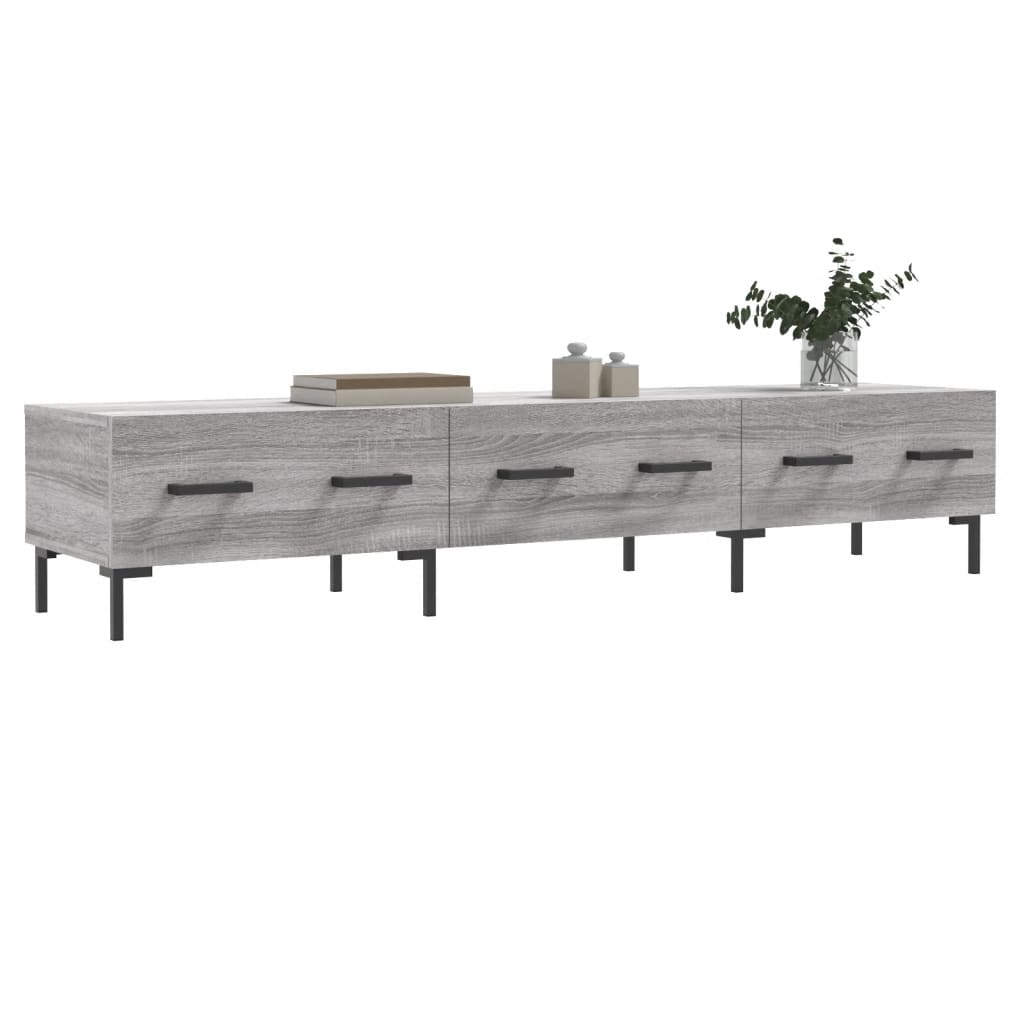 TV Cabinet Grey Sonoma 150x36x30 cm Engineered Wood