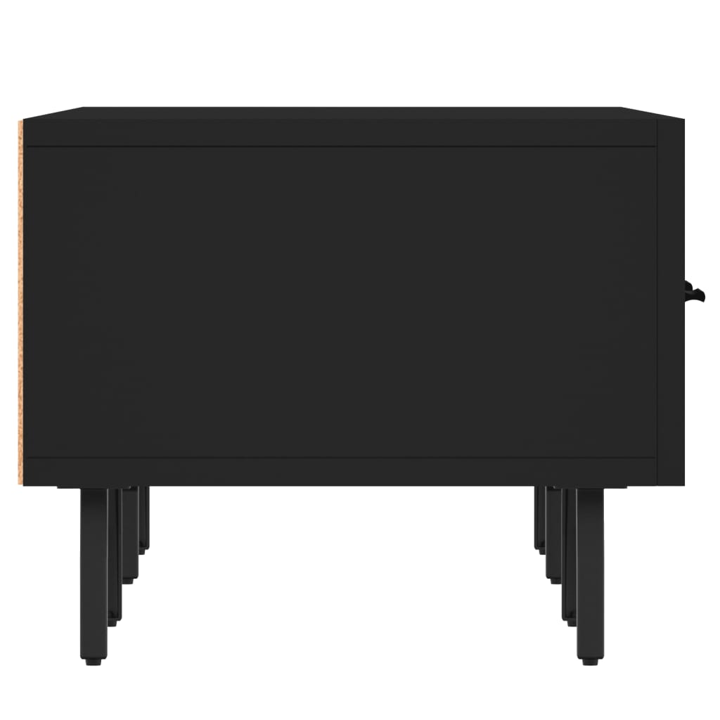 TV Cabinet Black 150x36x30 cm Engineered Wood