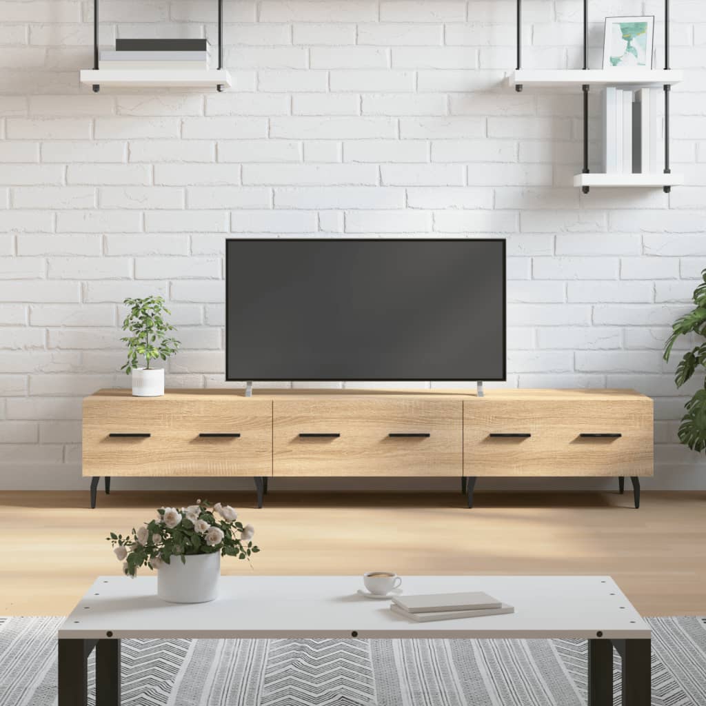 TV Cabinet Sonoma Oak 150x36x30 cm Engineered Wood