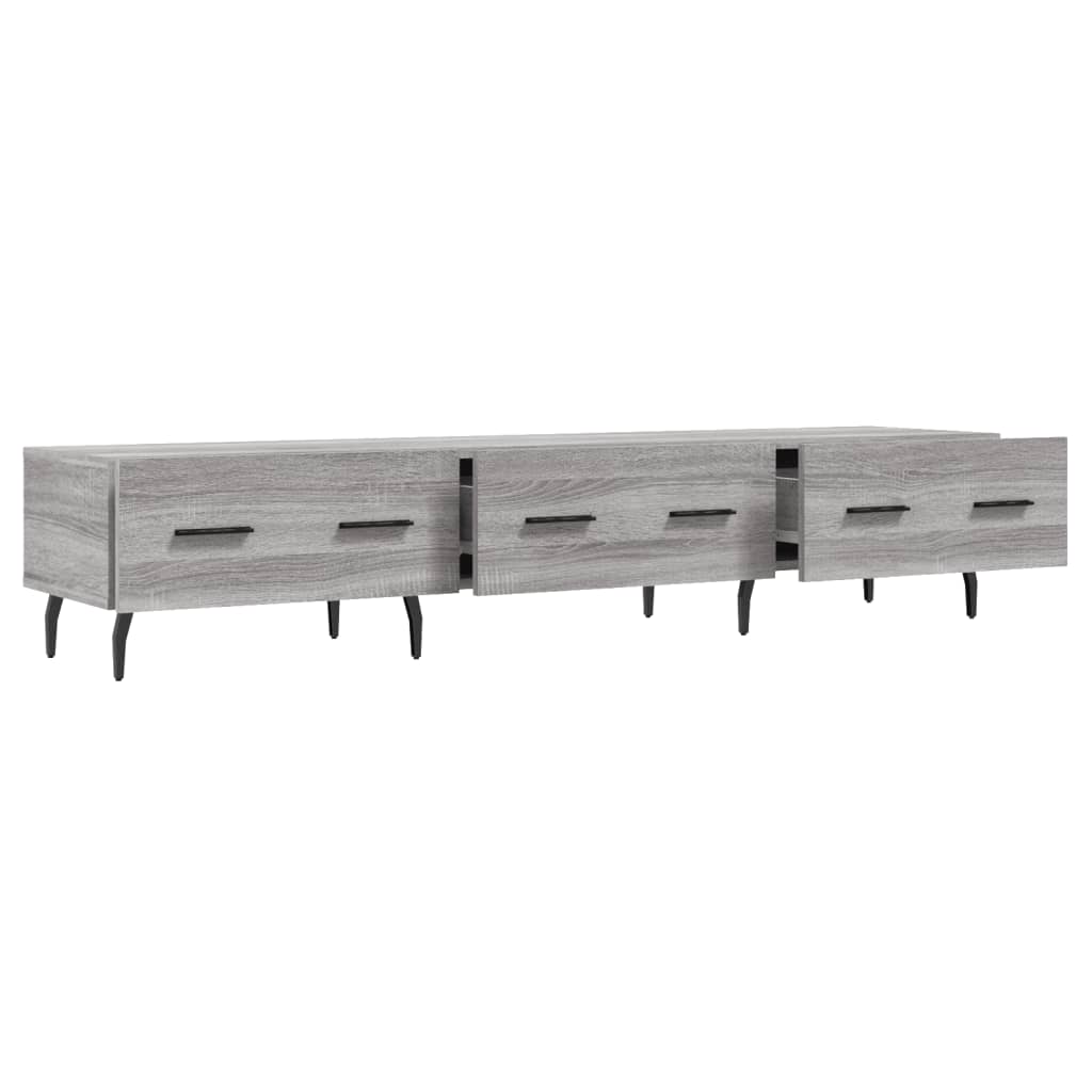 TV Cabinet Grey Sonoma 150x36x30 cm Engineered Wood