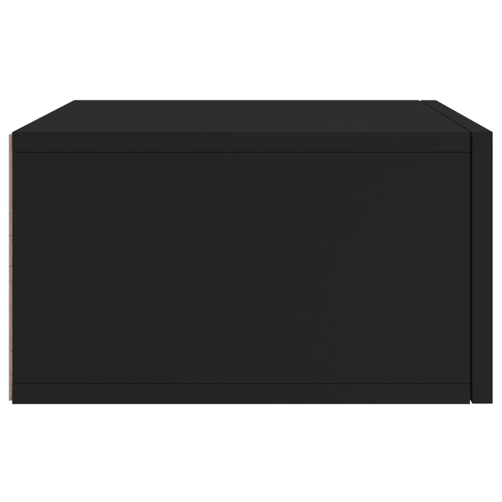 Wall-mounted Bedside Cabinets 2 pcs Black 35x35x20 cm