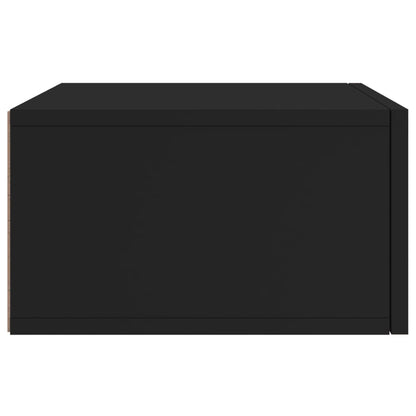 Wall-mounted Bedside Cabinets 2 pcs Black 35x35x20 cm