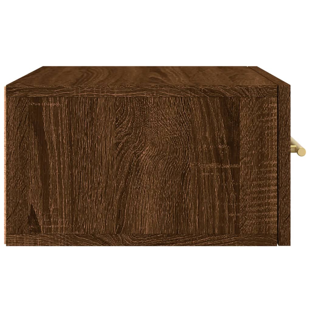 Wall-mounted Bedside Cabinets 2 pcs Brown Oak 35x35x20 cm