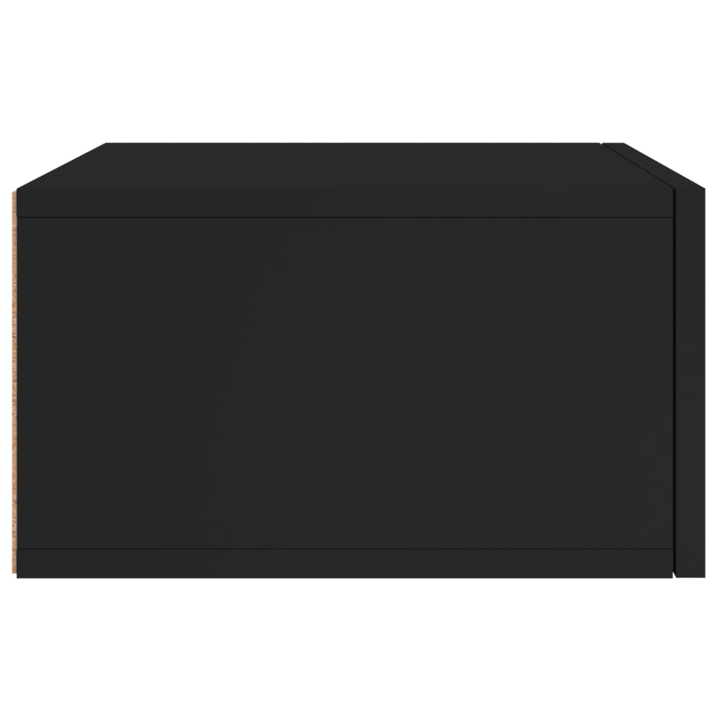 Wall-mounted Bedside Cabinets 2 pcs Black 35x35x20 cm