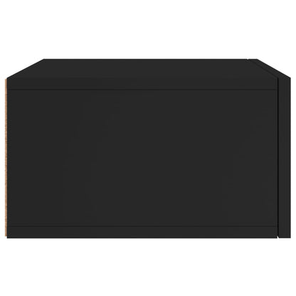 Wall-mounted Bedside Cabinets 2 pcs Black 35x35x20 cm