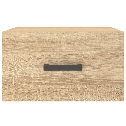 Wall-mounted Bedside Cabinets 2 pcs Sonoma Oak 35x35x20 cm