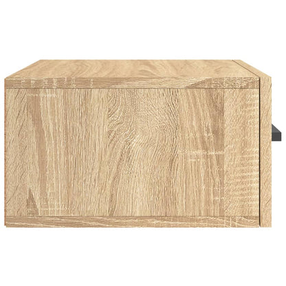 Wall-mounted Bedside Cabinets 2 pcs Sonoma Oak 35x35x20 cm