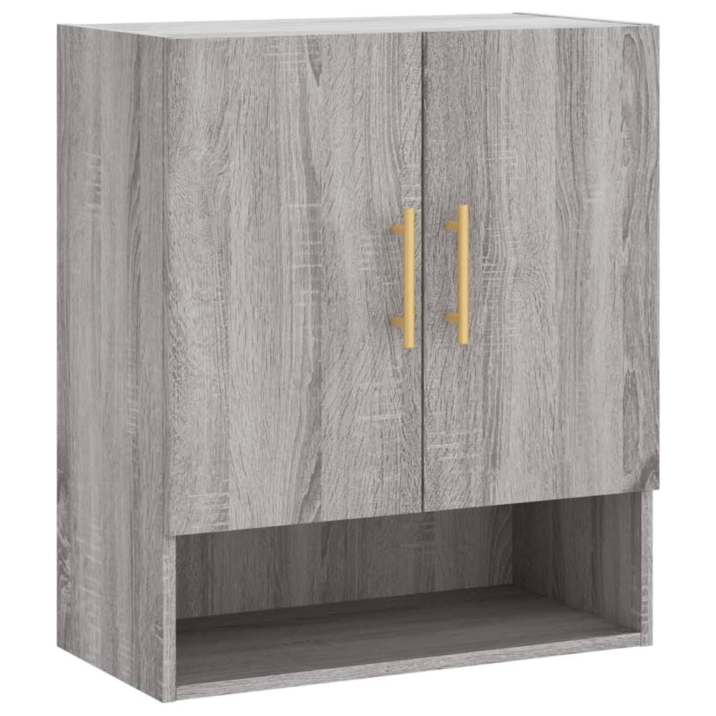 Wall Cabinet Grey Sonoma 60x31x70 cm Engineered Wood