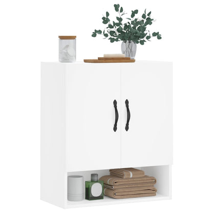 Wall Cabinet White 60x31x70 cm Engineered Wood