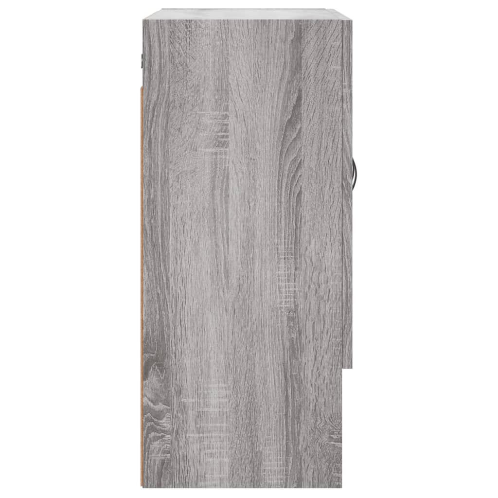 Wall Cabinet Grey Sonoma 60x31x70 cm Engineered Wood