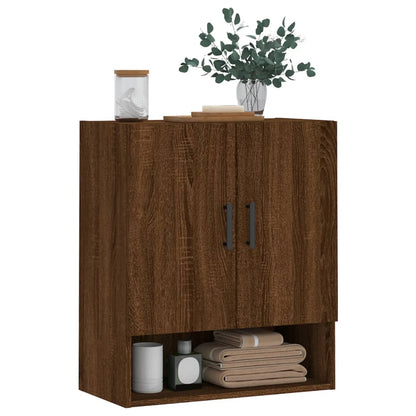 Wall Cabinet Brown Oak 60x31x70 cm Engineered Wood