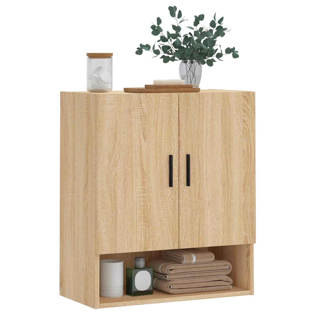 Wall Cabinet Sonoma Oak 60x31x70 cm Engineered Wood