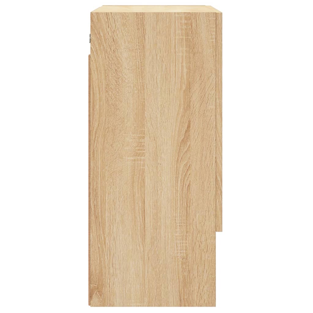 Wall Cabinet Sonoma Oak 60x31x70 cm Engineered Wood